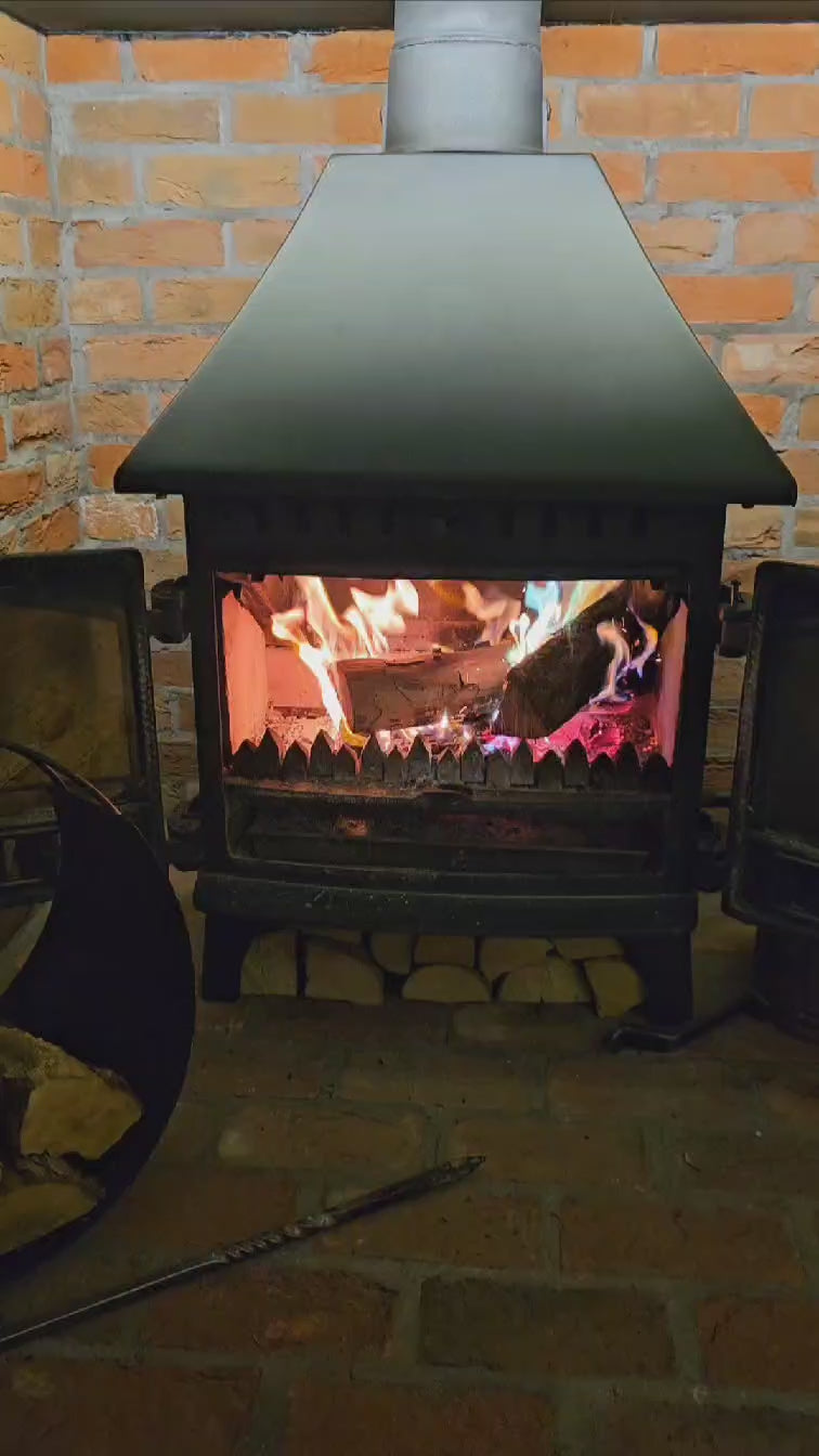 Load video: Fireplace, Kiln_Dried_logs